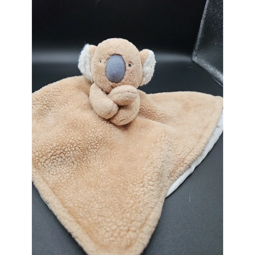 Carters Child of Mine KOALA BEAR Baby Lovey Security Blanket Tan Brown Carter's